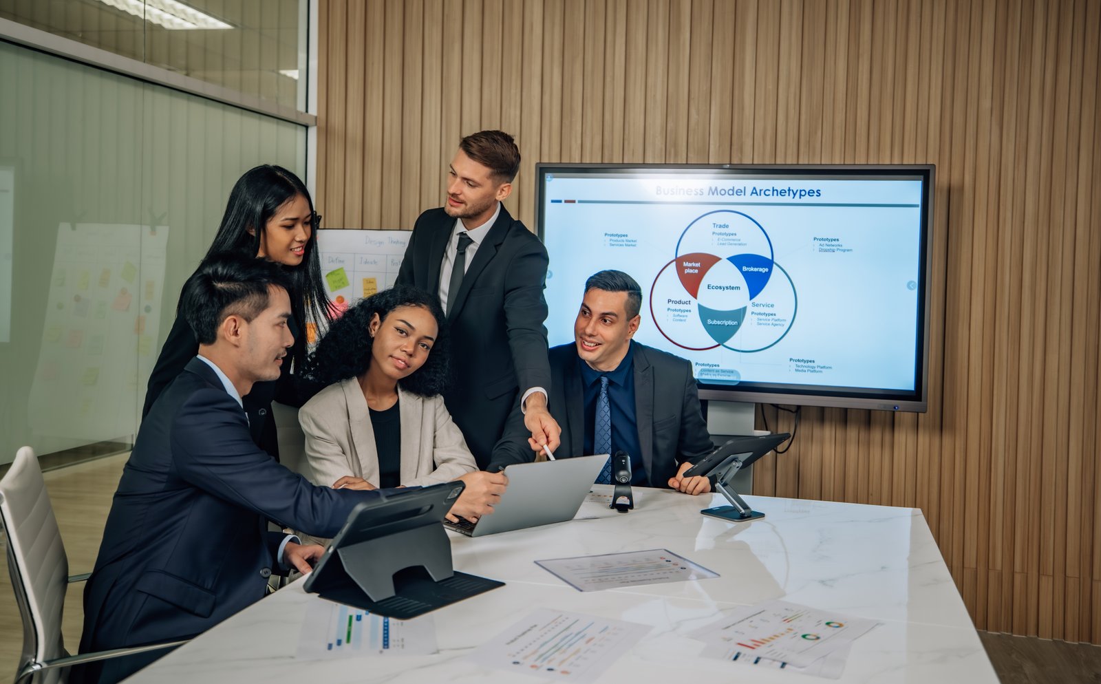 Consulting meeting and discussion